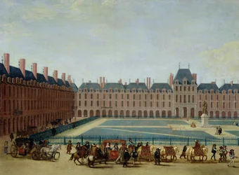 The Place Royale with the Royal Carriage